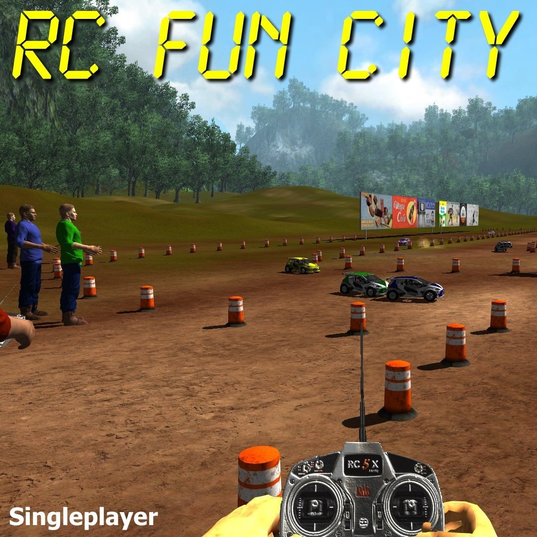 RC Fun City - 3D game about radio controlled vehicles - PC game RC