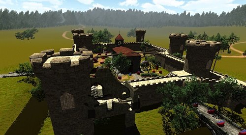 Paintball Map Castle